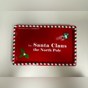 Letter to Santa Plate